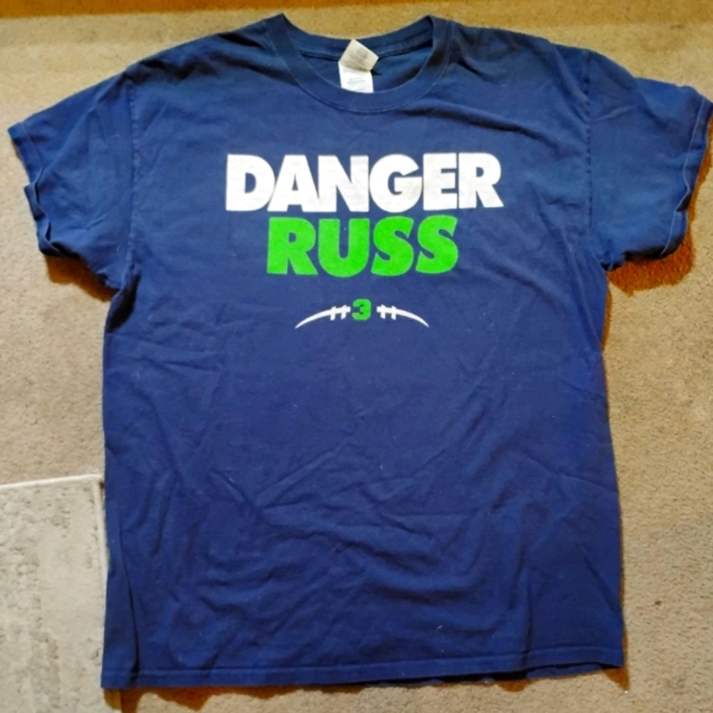 SEATTLE SEAHAWKS DANGER RUSS T SHIRT